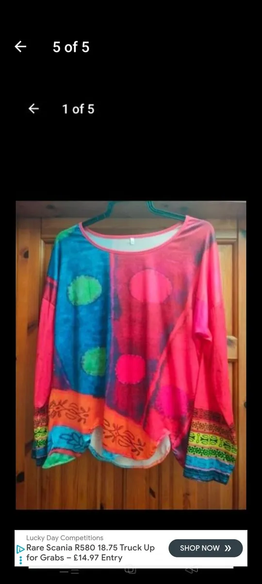 Ladies Indian good stretch, new never worn. Plus s - Image 1