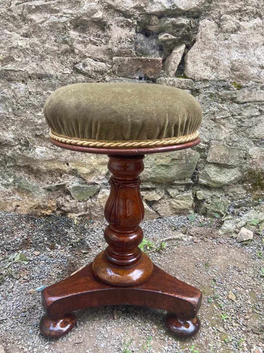 William IV piano stool - Image 1
