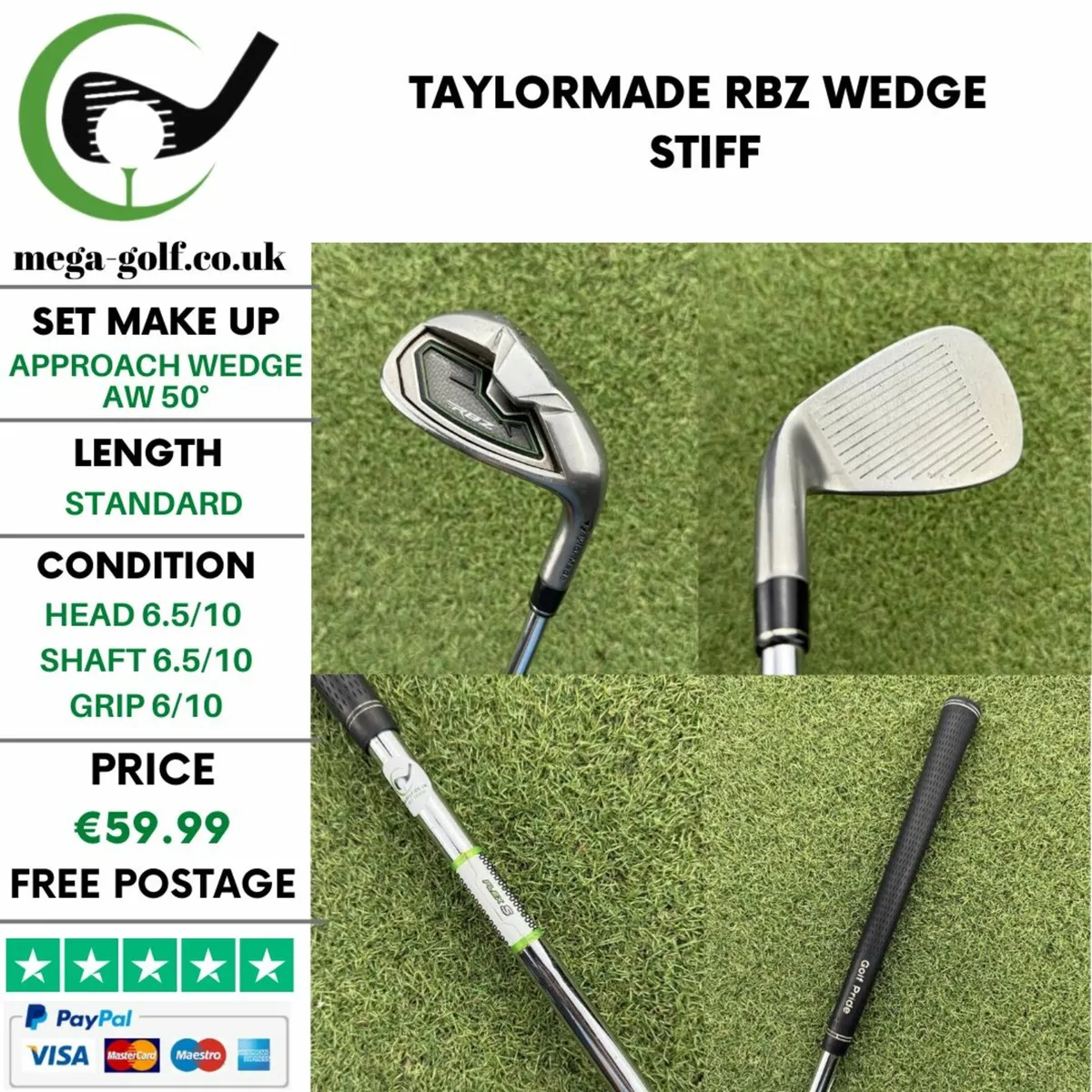 TAYLORMADE RBZ WEDGE AW 50° / STIFF - Image 1