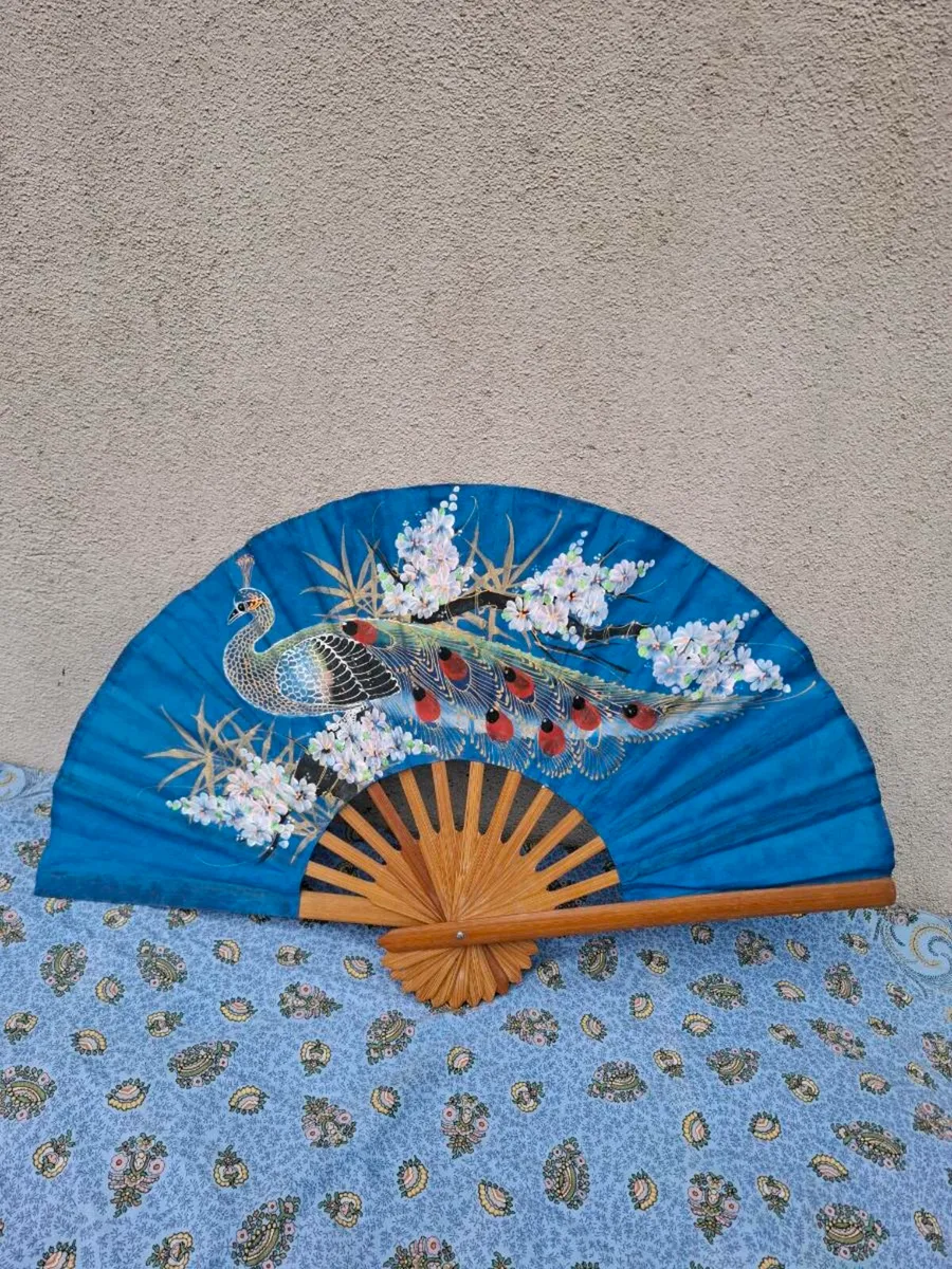 Wall decorative fan postage possible