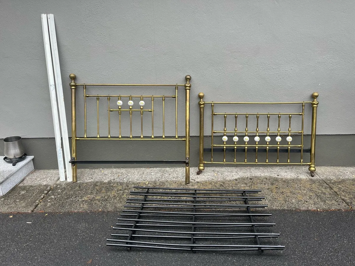 Brass bed frame - Image 3