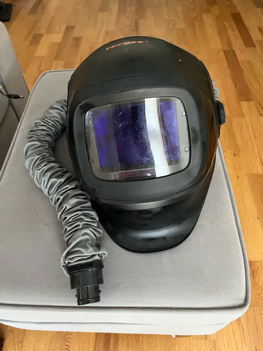 Tecmen Welding Helmet with PAPR Respirator System - Image 2
