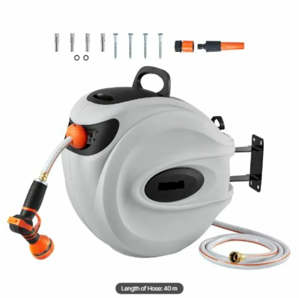 Retractable Garden Hose Reel 1/2 Inch x 131.23 ft - Image 3