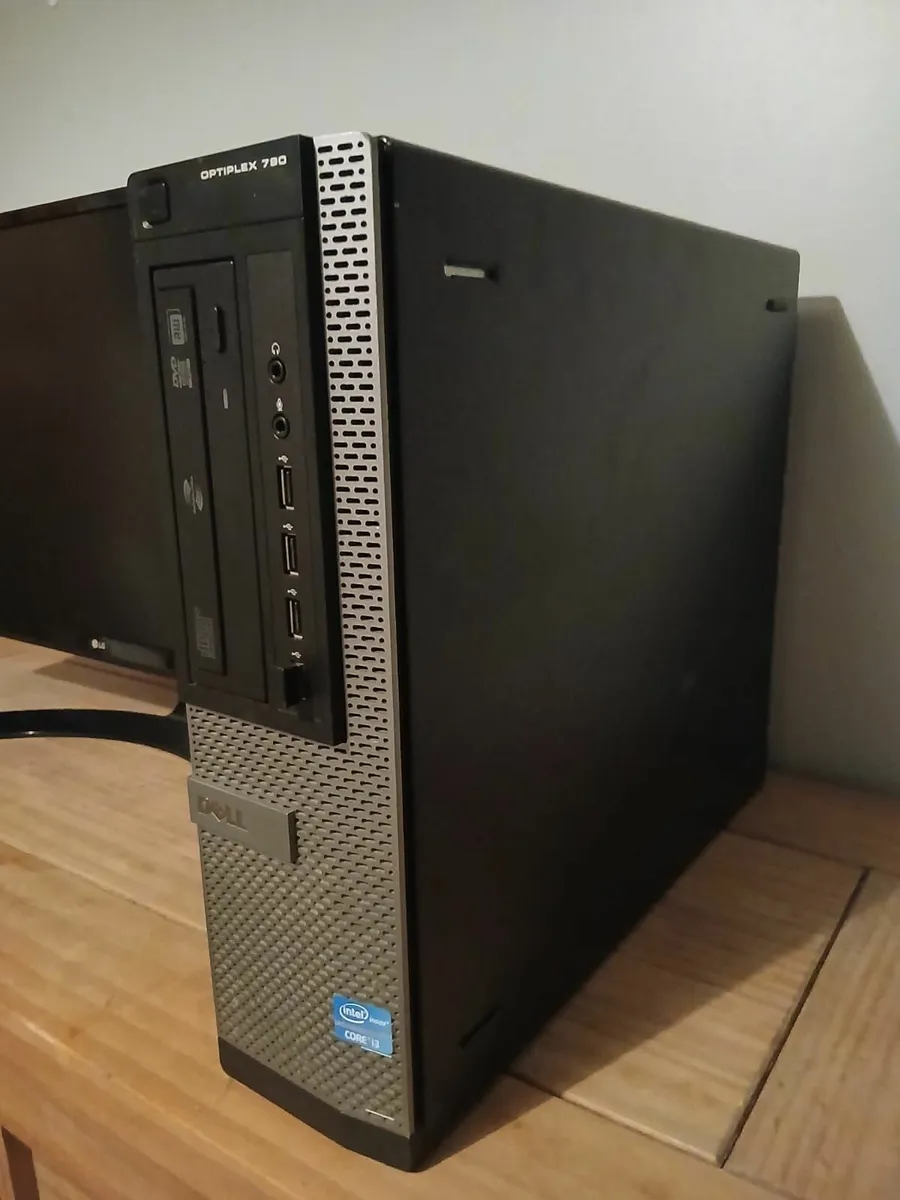 Desktop and Monitor - Image 1