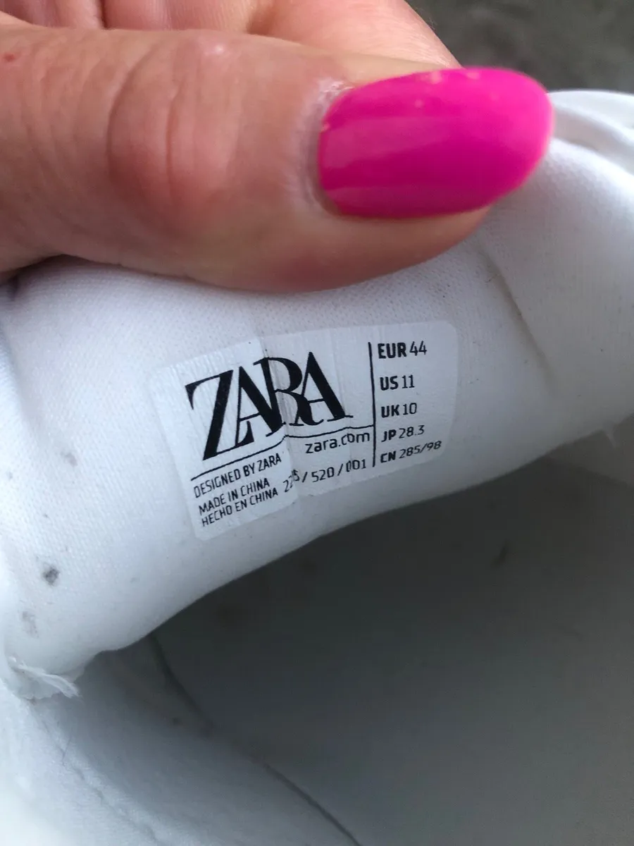 Mens Zara trainers uk 10 €30 - Image 3