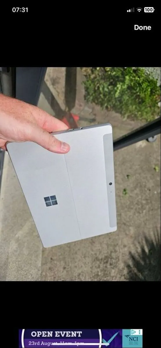 Tablets Microsoft surface go 4415y1 4gb ram 64 gd  windows 10 - Image 3
