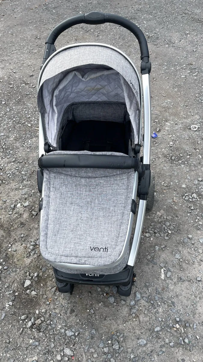 Pram venti with rain cover - Image 4
