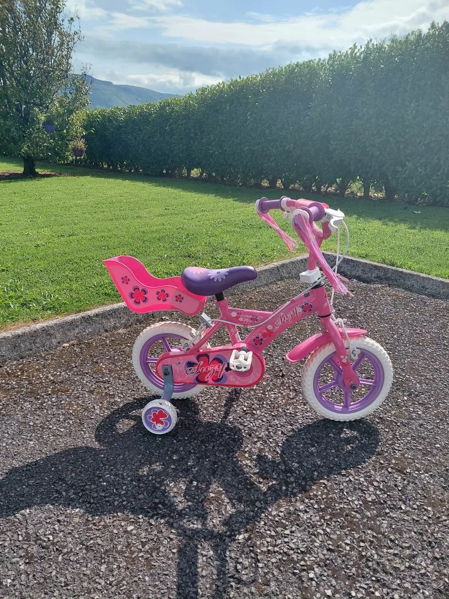 12 Inch Suzy Bike with Doll Carrier - Image 1
