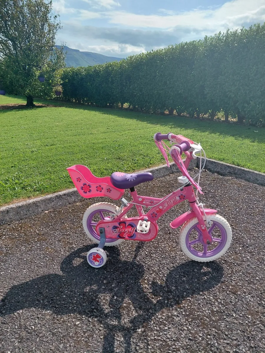 12 Inch Suzy Bike with Doll Carrier - Image 2