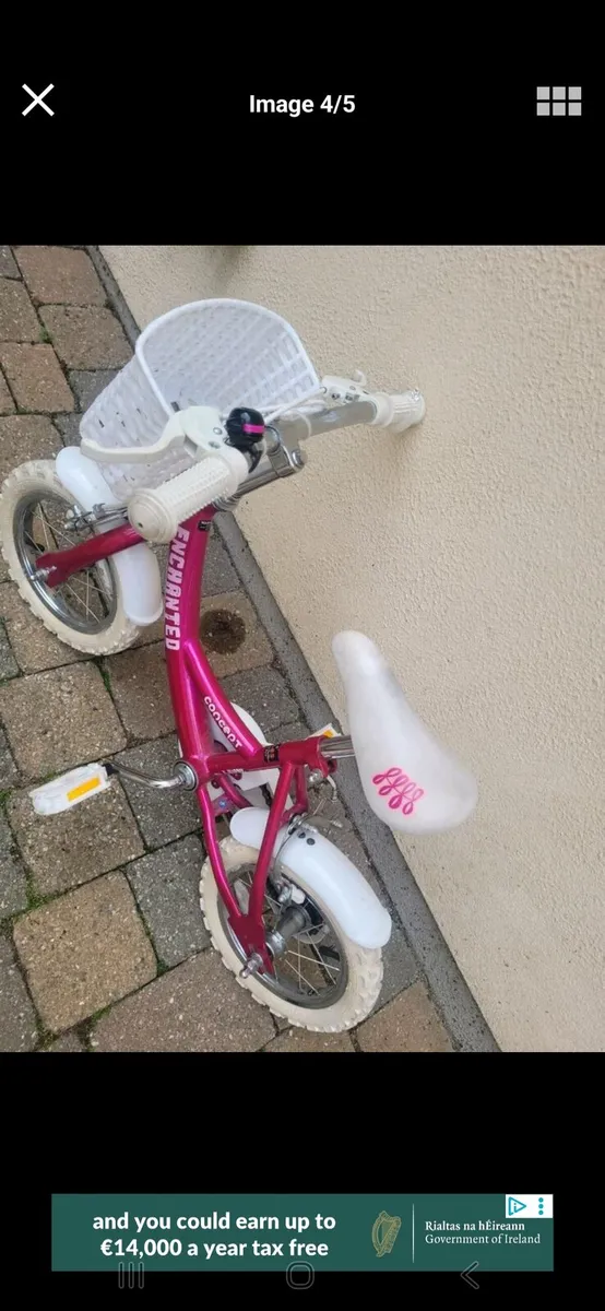 Girls 12" bike - Image 4