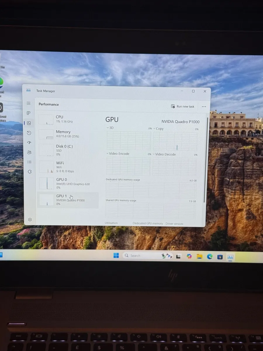 HP ZBook Studio G5 Laptop i7/32GB/512SSD/FHD - Image 4
