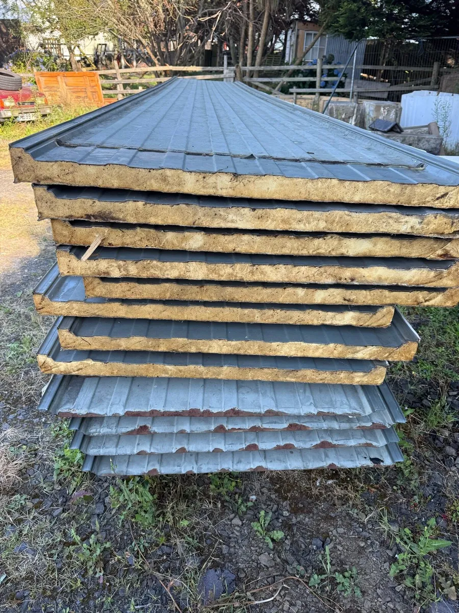 Kingspan insulated roofing sheets 6.4 meters long - Image 2