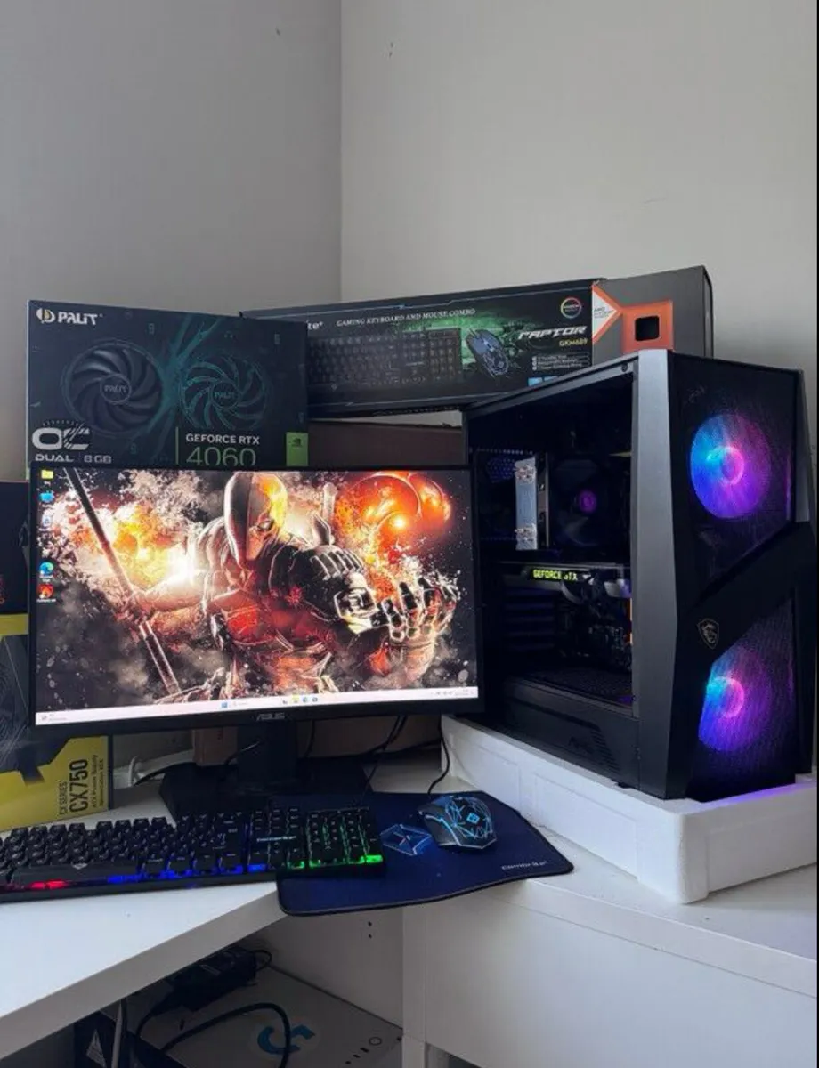 Gaming PC Setup - Image 1