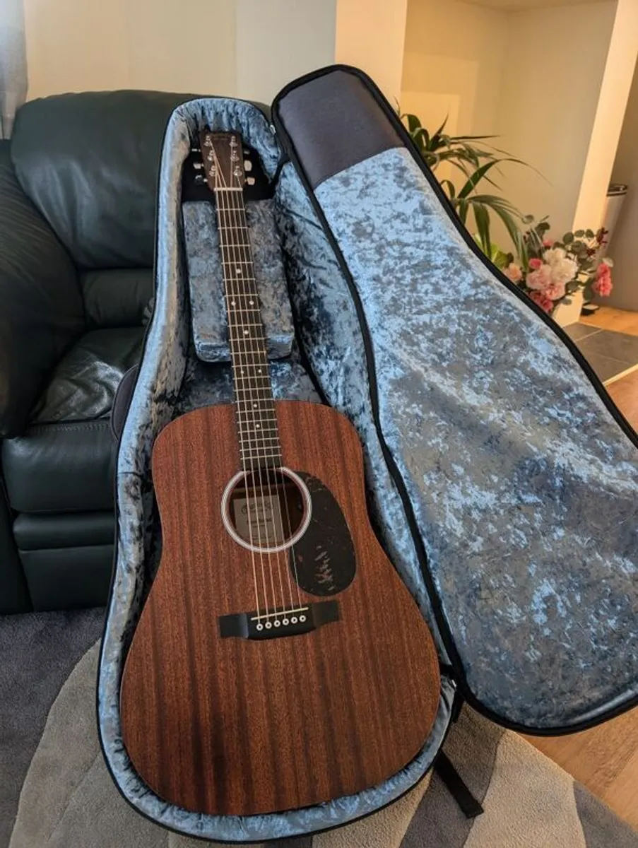 Martin D-10E Sapele acoustic guitar - Image 1