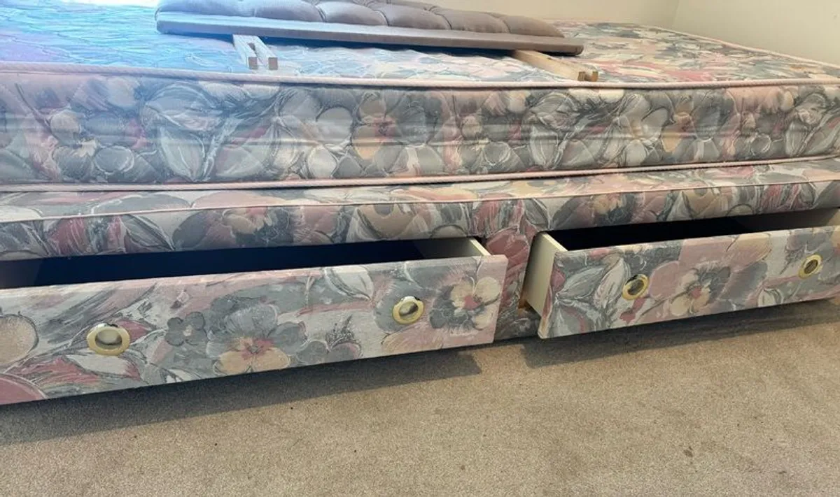 Respa Single Divan Bed & Headboard - Image 2