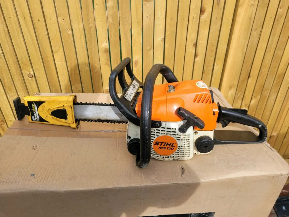 Stihl ms170 chainsaw - Image 1