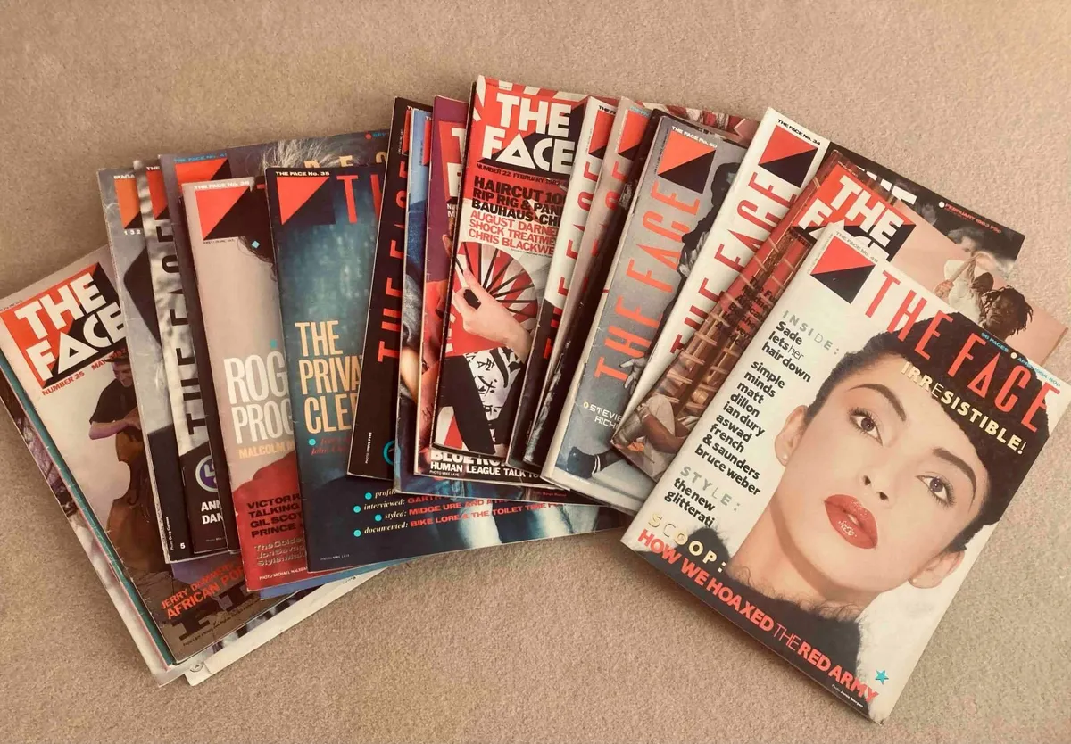vintage The Face magazines