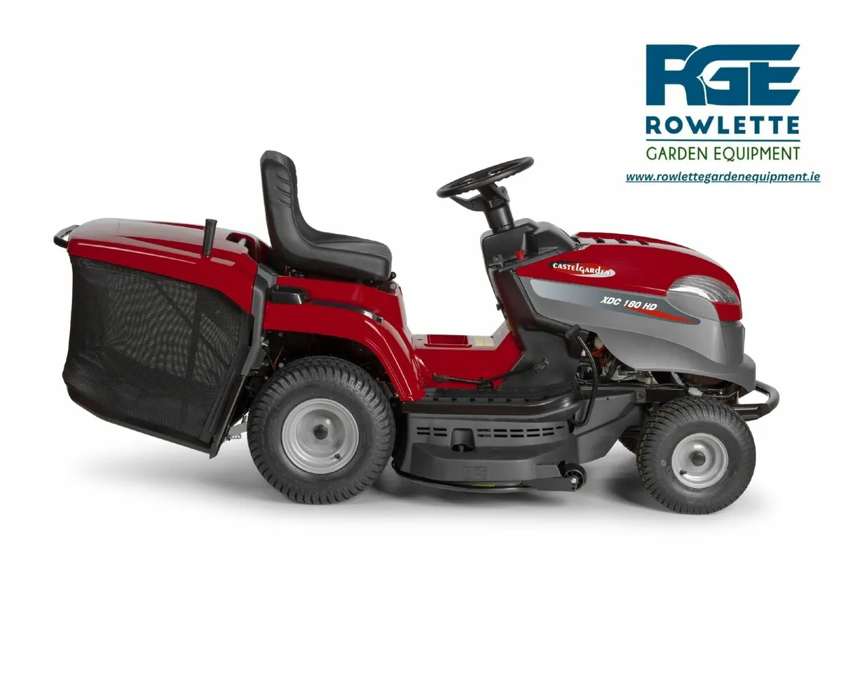 Castelgarden XDC180HD Petrol Ride-On Lawnmower - Image 3