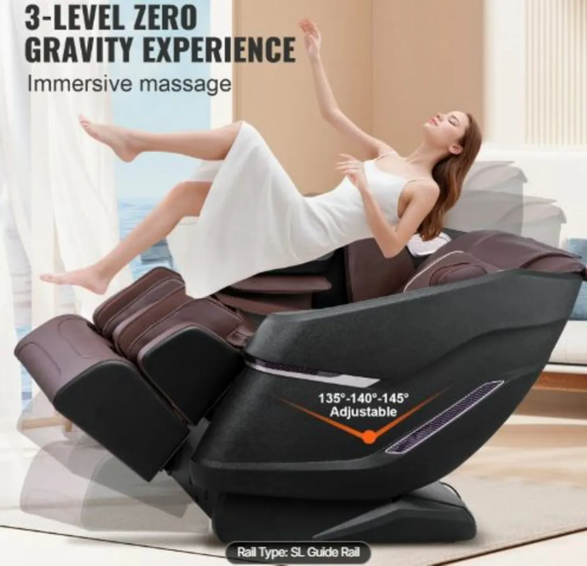 Full Body Massage Chair, Shiatsu Massager, - Image 3