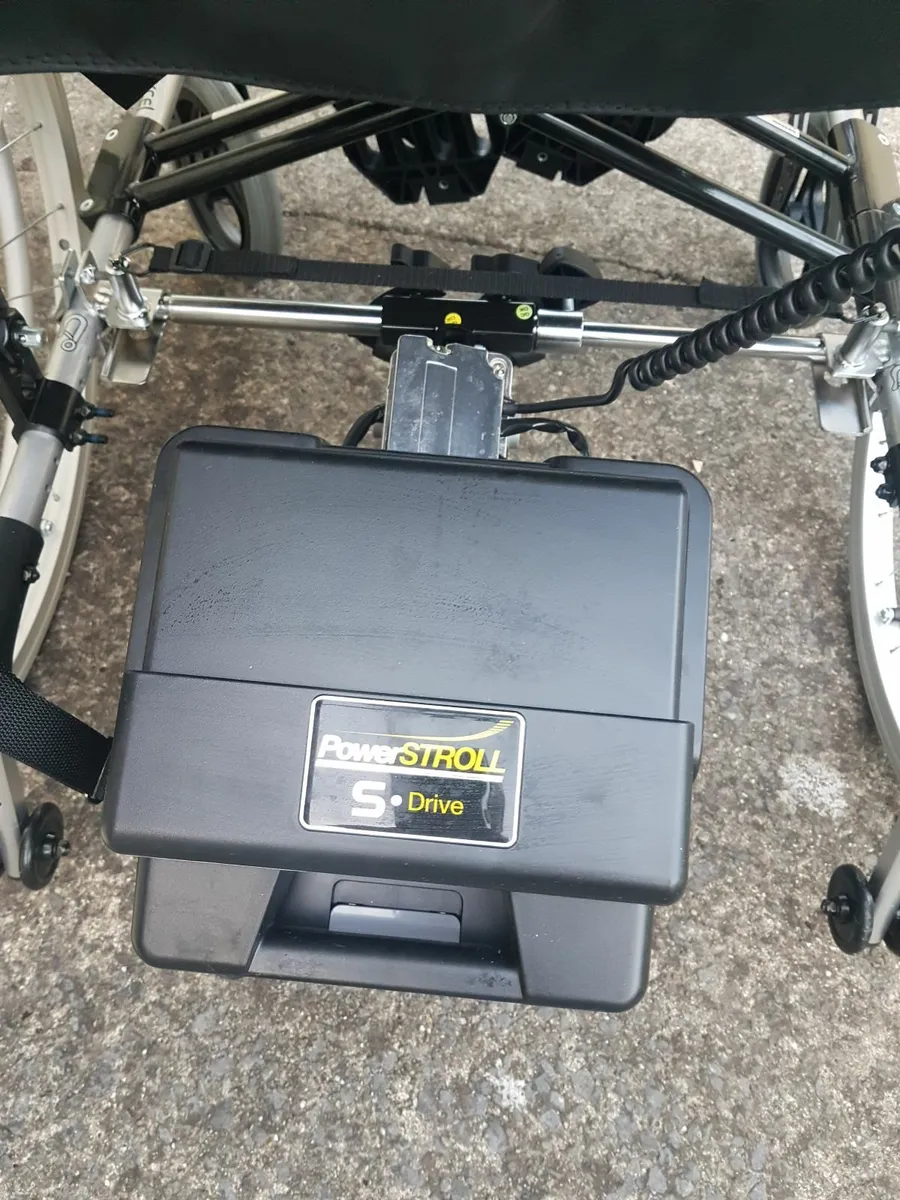 Battery powered wheelchair for sale - Image 4