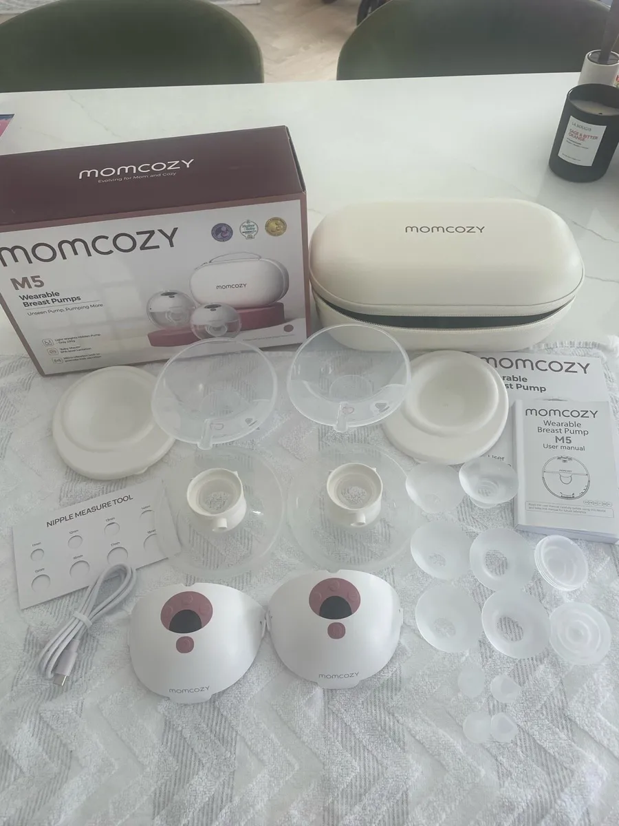 Momcozy M5 Double Wearable Breast Pump - Image 1