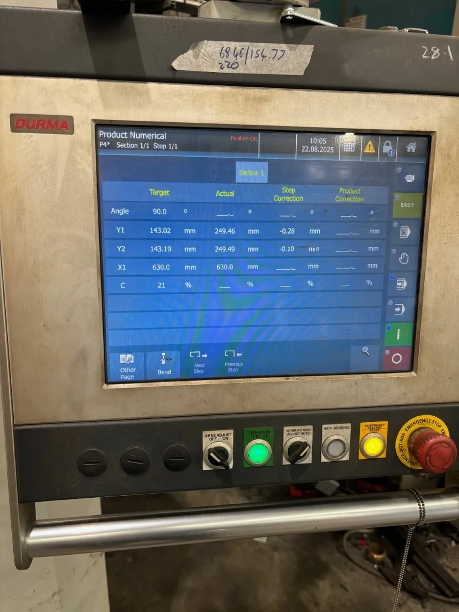 Durma Brake Press 2019 ADR 37175 CNC Control - Image 4