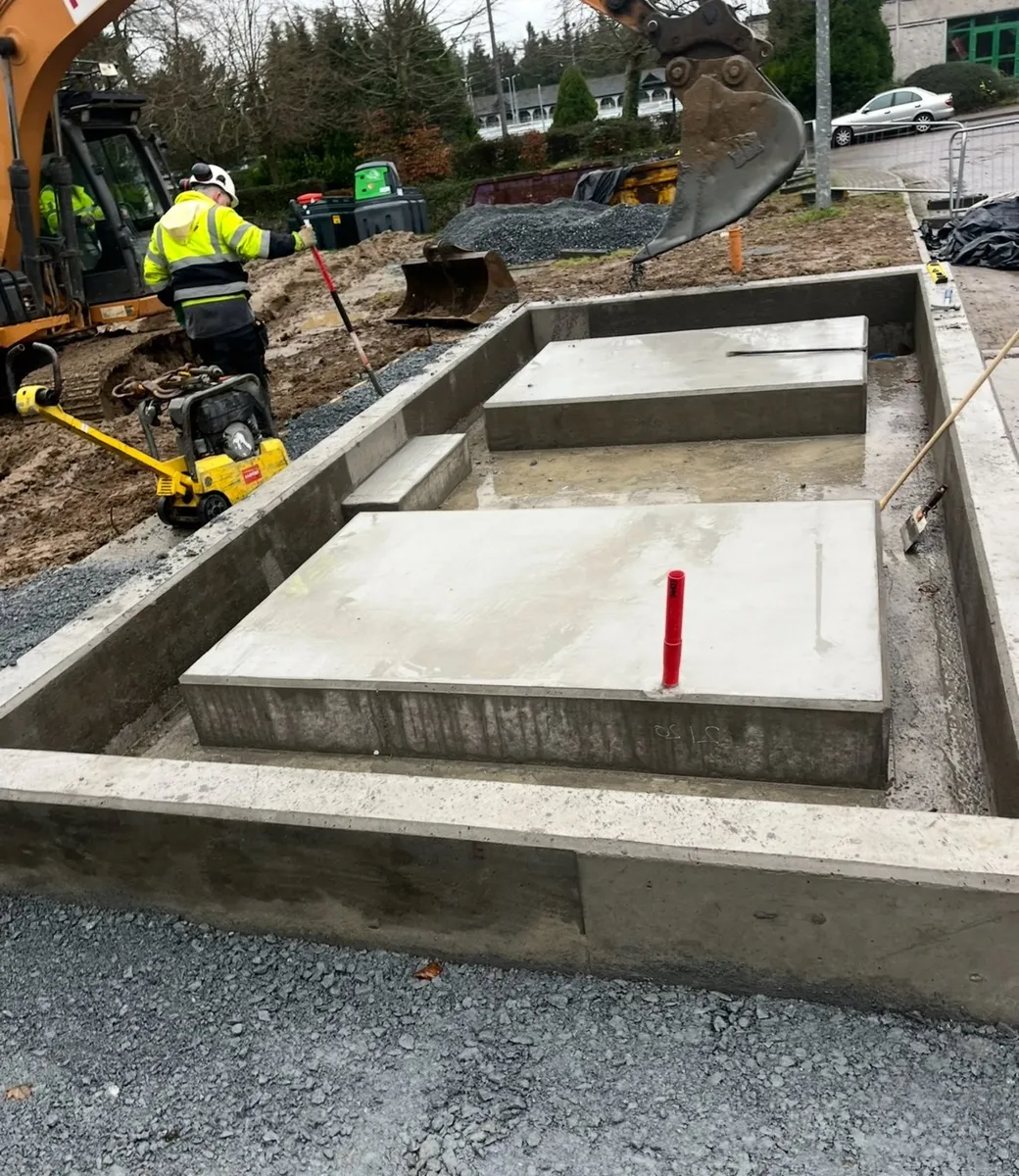Shuttering,flat and printed concrete , paving - Image 1