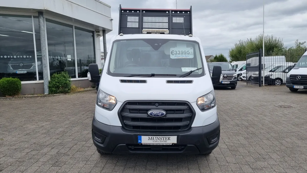 211 TRANSIT DOUBLECAB CREWCAB TIPPER 54K KMS - Image 2