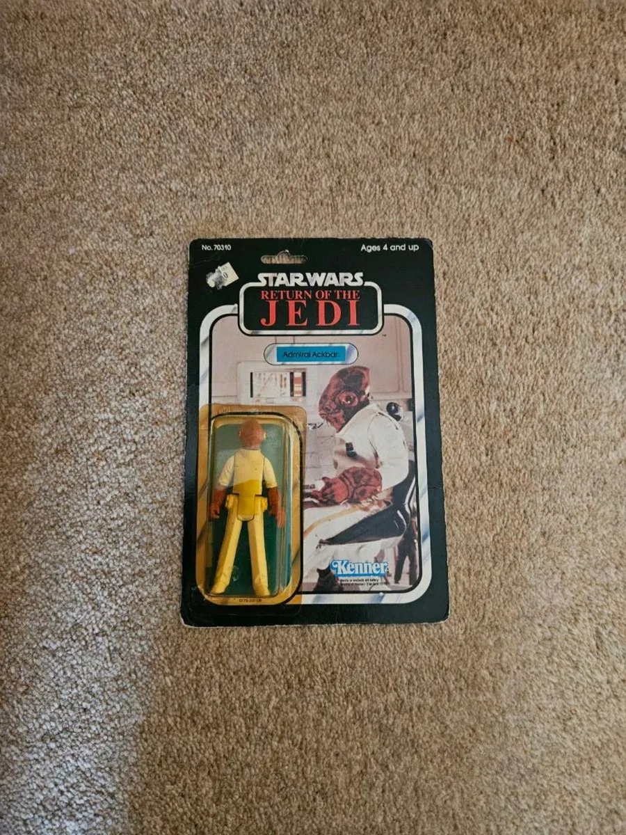Vintage Star Wars ROTJ Admiral Ackbar - Image 1