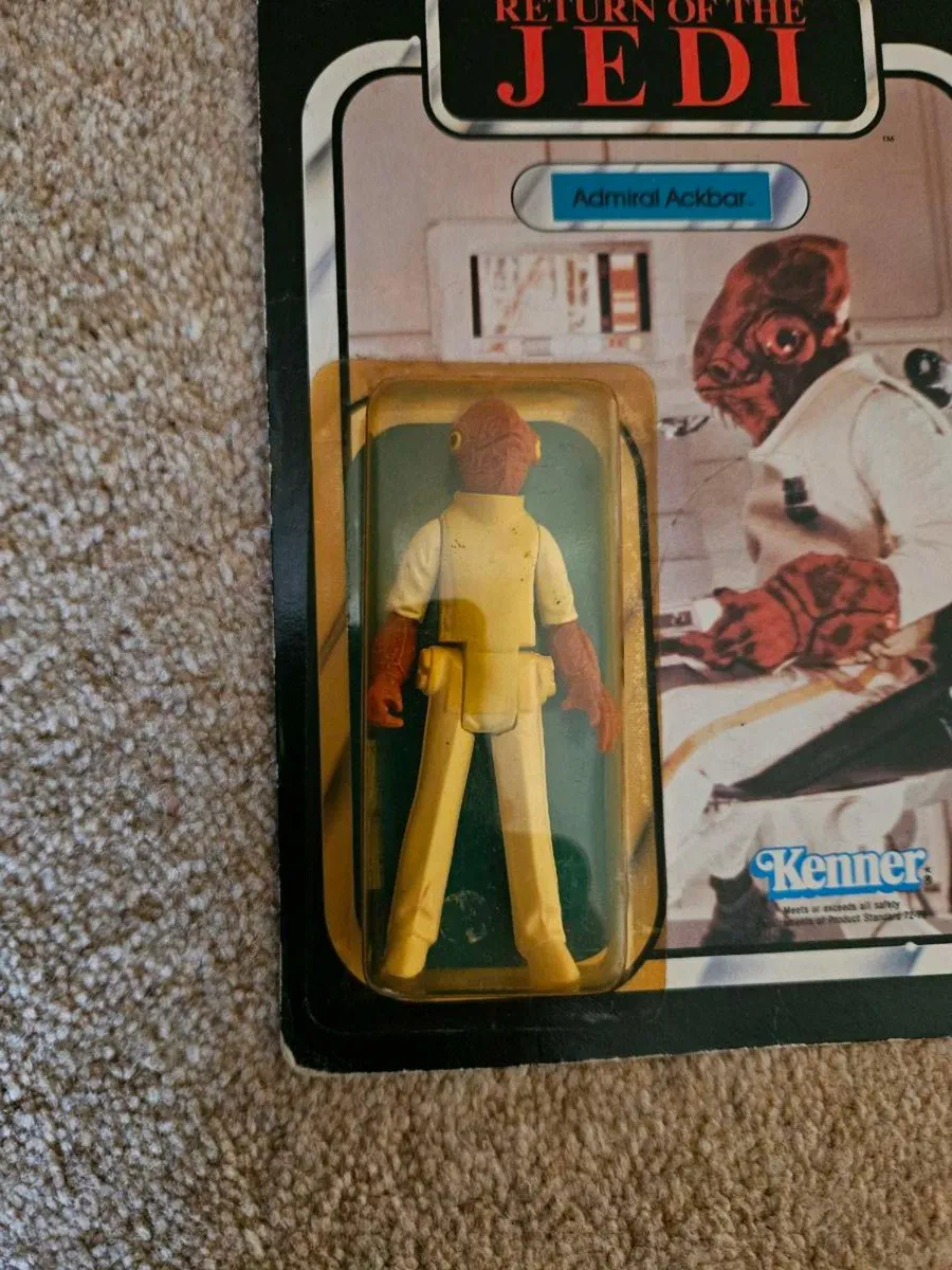 Vintage Star Wars ROTJ Admiral Ackbar - Image 2