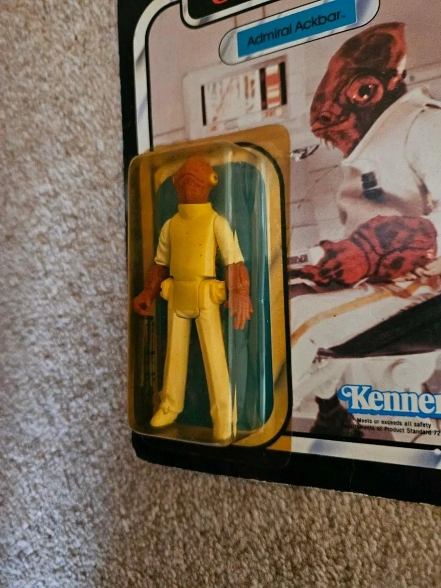 Vintage Star Wars ROTJ Admiral Ackbar - Image 3