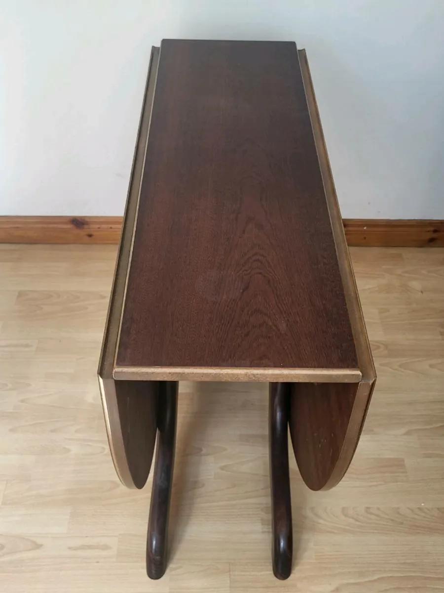 Mahogany Kitchen Table (Foldable) - Image 4