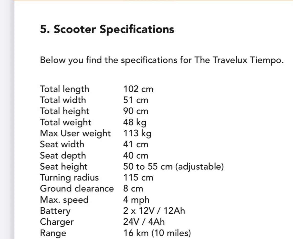Mobility scooter - Image 2