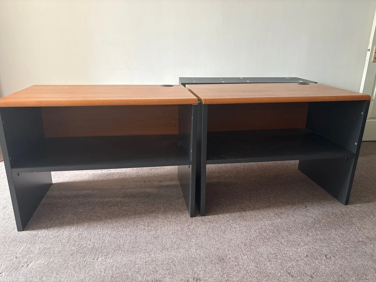 Hardwood Office Shelving - Image 1
