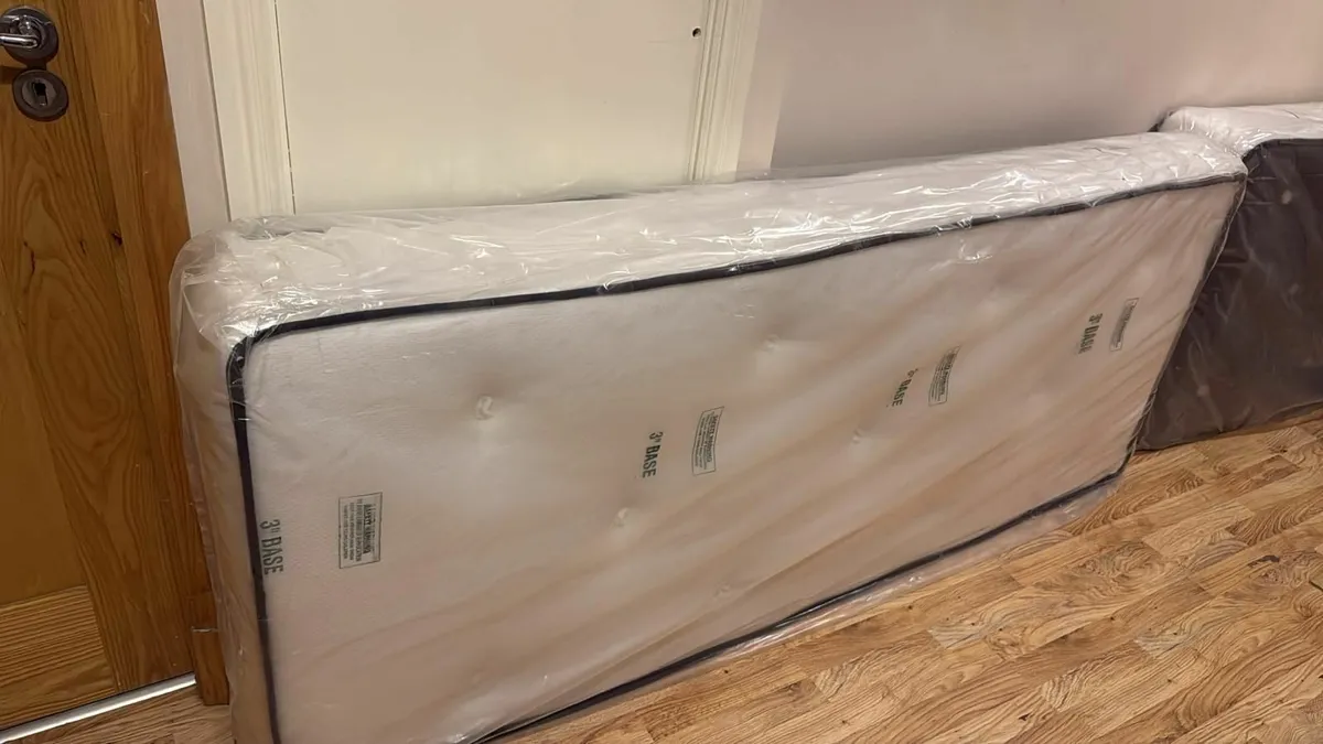 2 New Single Divan Beds + Mattresses - Image 3