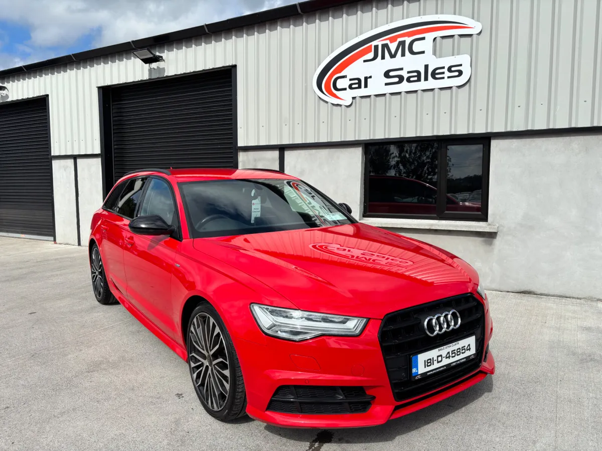 STUNNING 2018 AUDI A6 SLINE FACTORY BLACK EDITION - Image 1