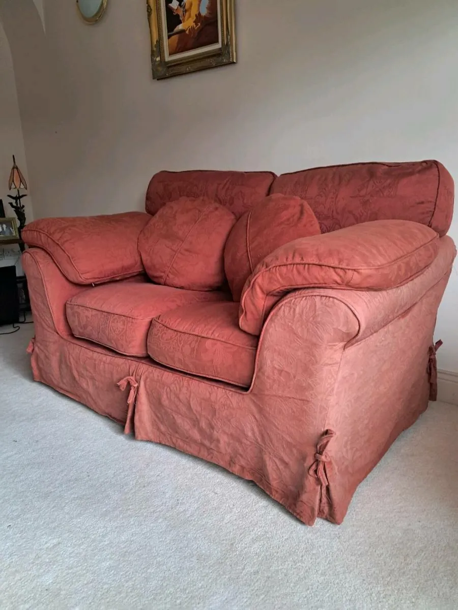 2 Seater Couch and Armchair - Image 3