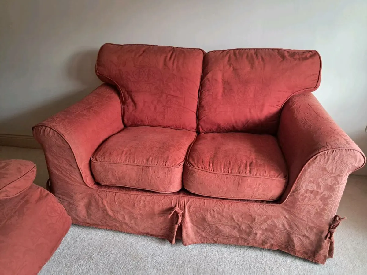 2 Seater Couch and Armchair - Image 4