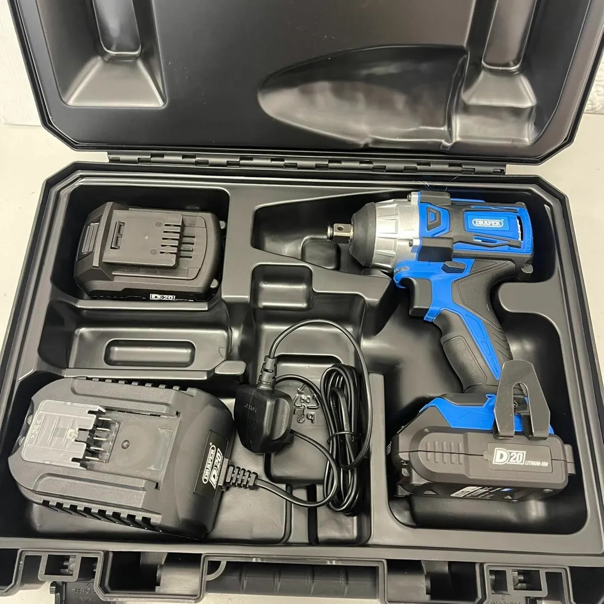 Draper D20 20V Brushless Impact Wrench, 1/2" - Image 3