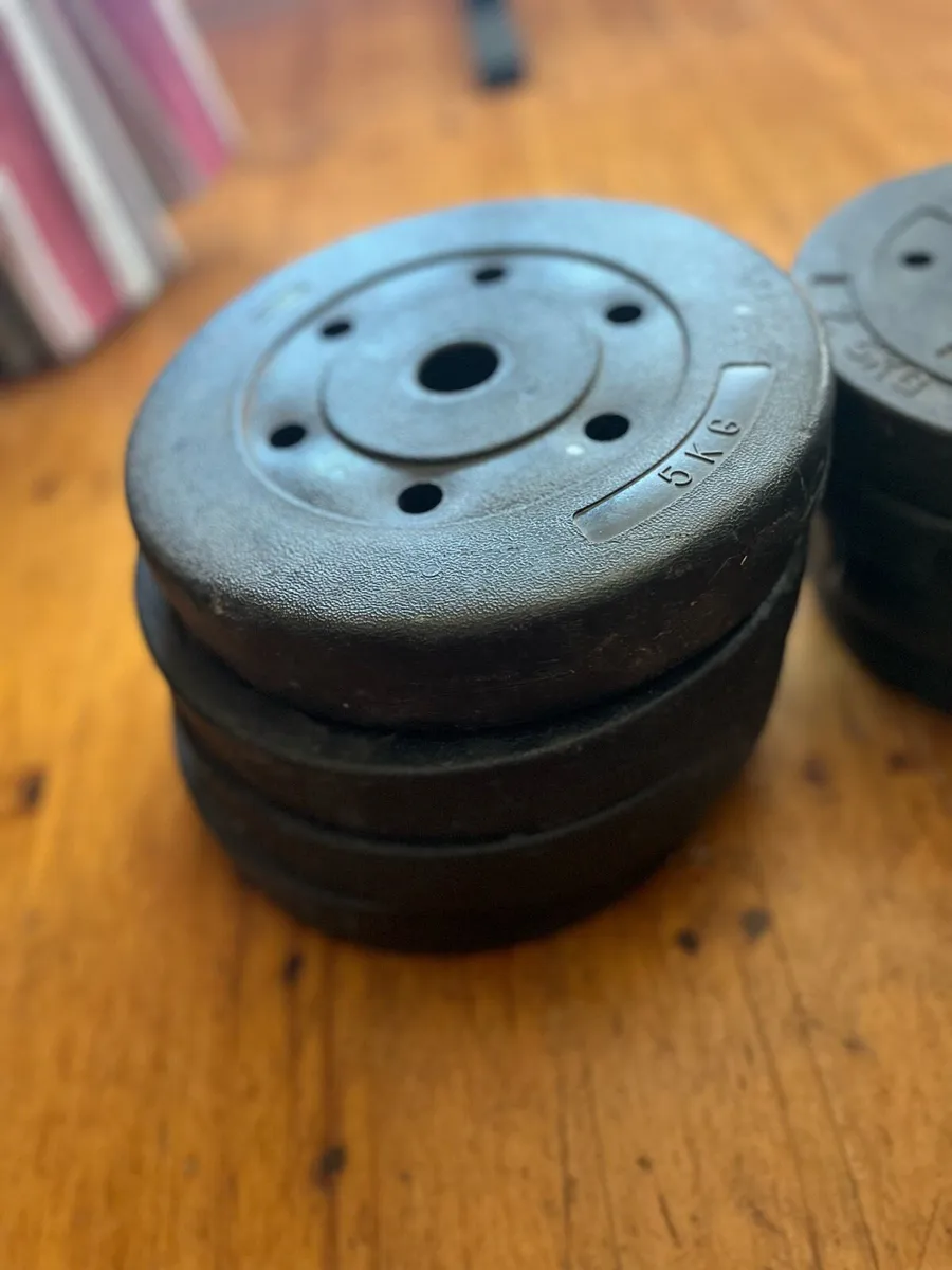 Gym Bench & Weights - Image 4