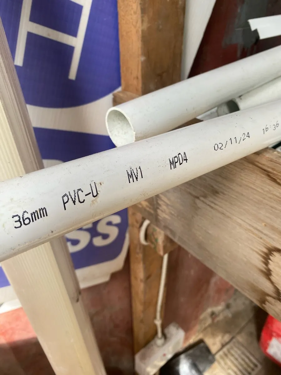 36mm waste pipe new 20 x 4 metre lengths - Image 2