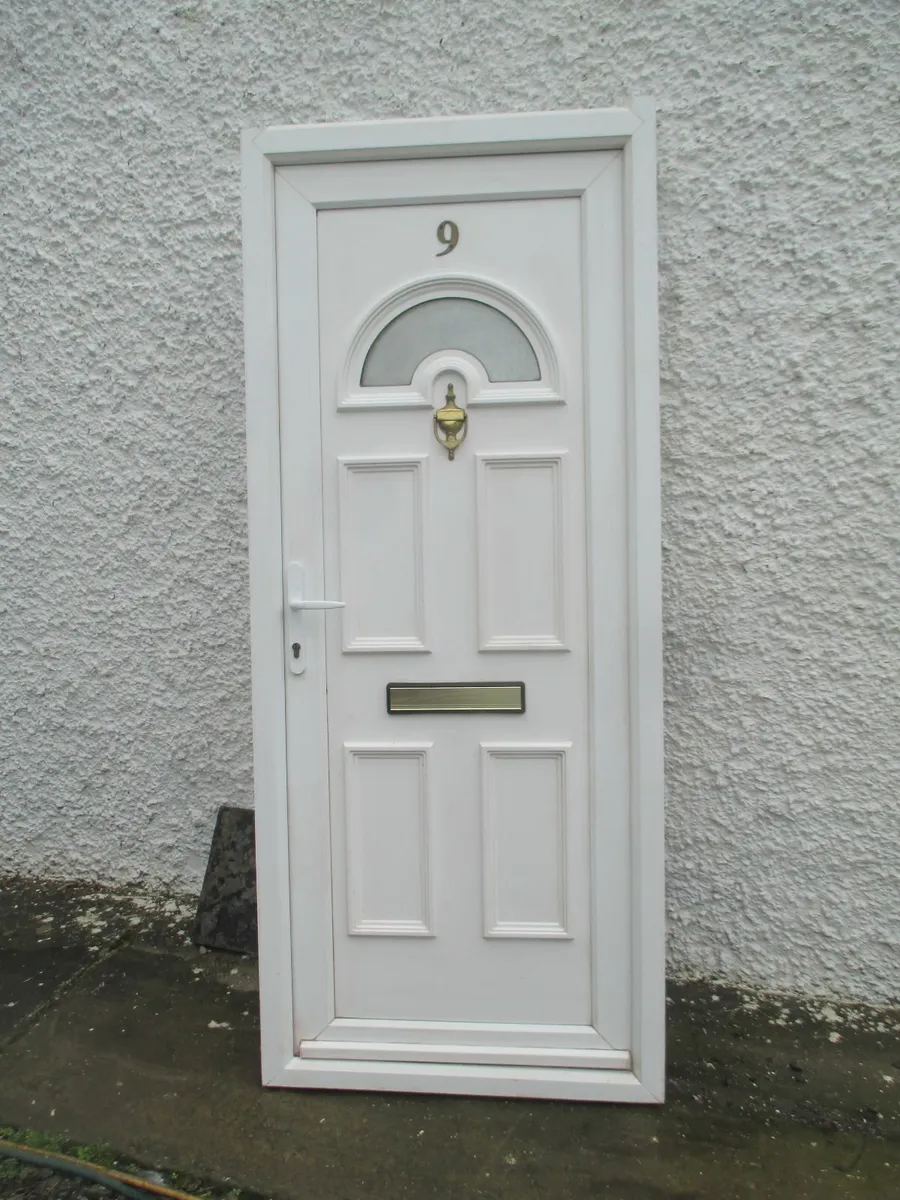 PVC / UPVC door and frame - Image 1