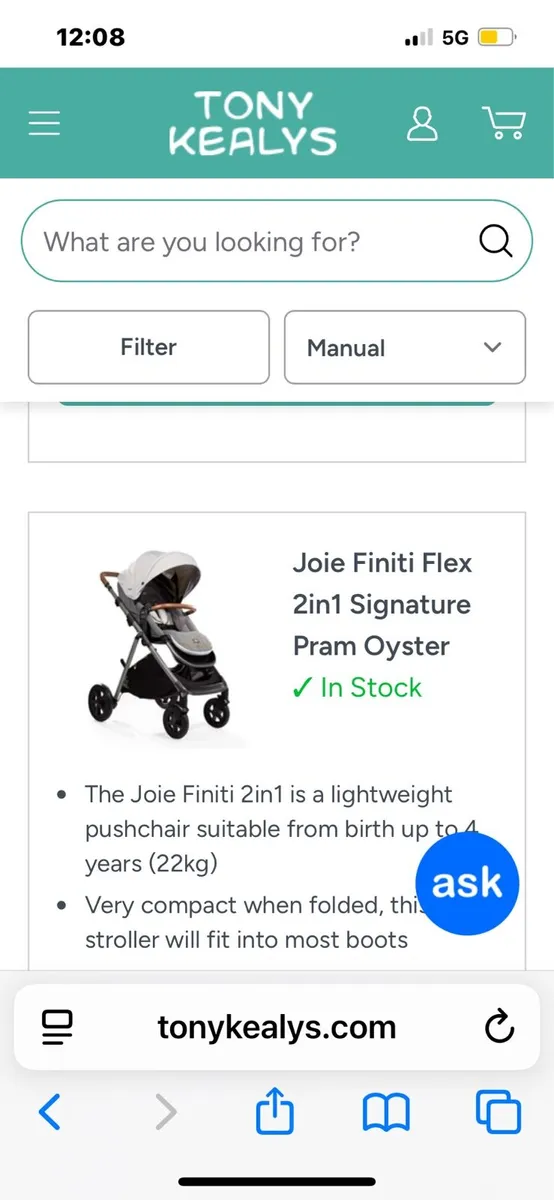 Joie pushchair 3 in 1 - Image 2
