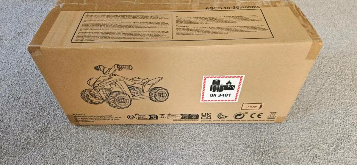 Quick Sale Honda ATV 7.2V Lithium Electric Ride On - Image 3