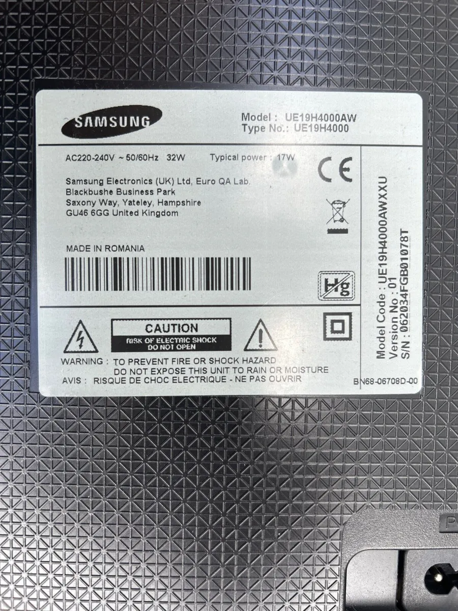 Samsung LED LCD 19 inch TV - Image 3