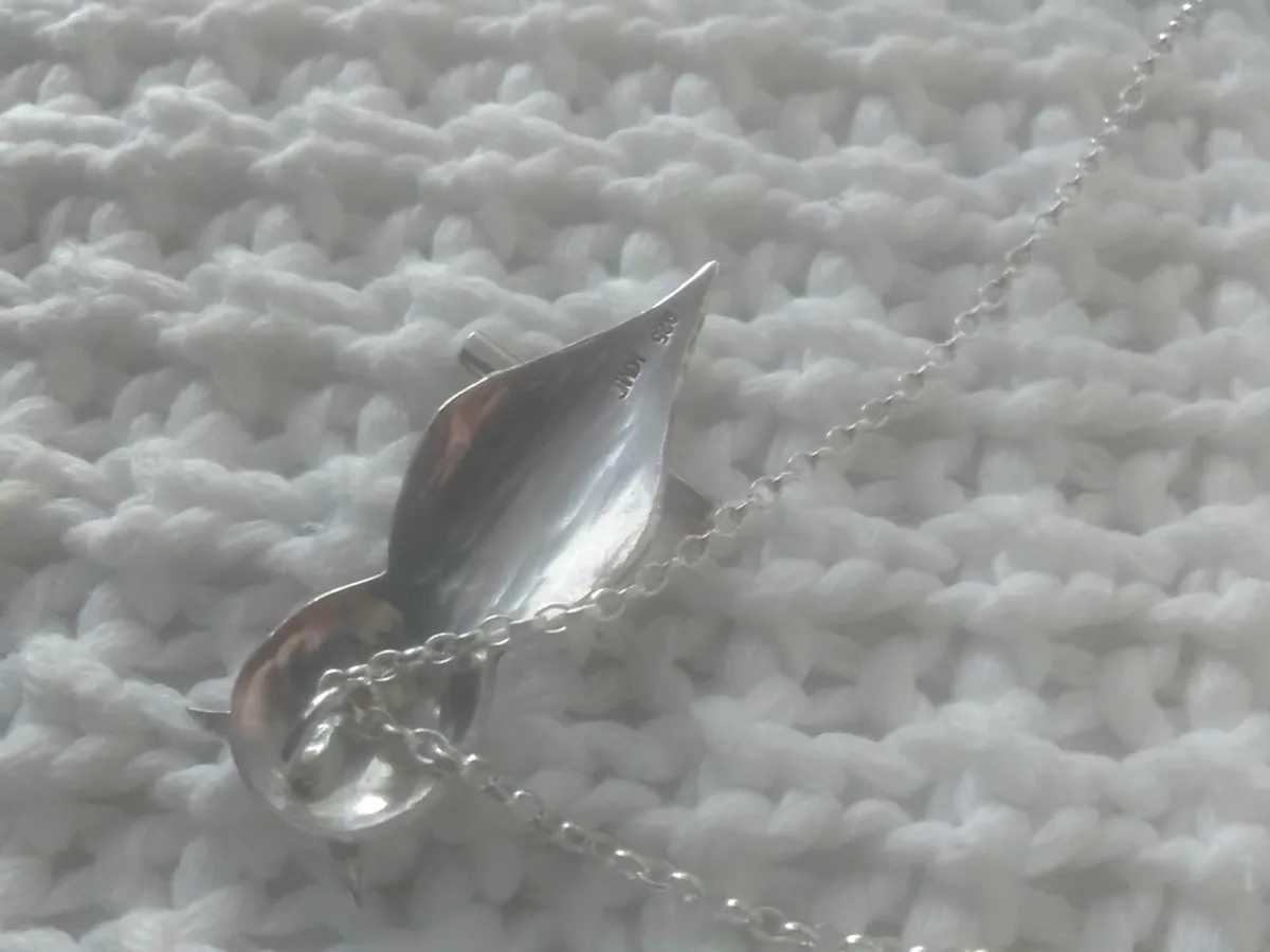 STERLING SILVER KIERAN CUNNINGHAM OWL PENDANT - Image 4