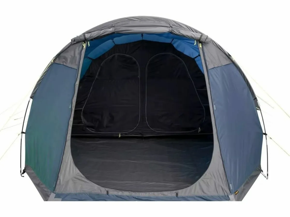 4 Person Tunnel Tent with Canopy - Image 3