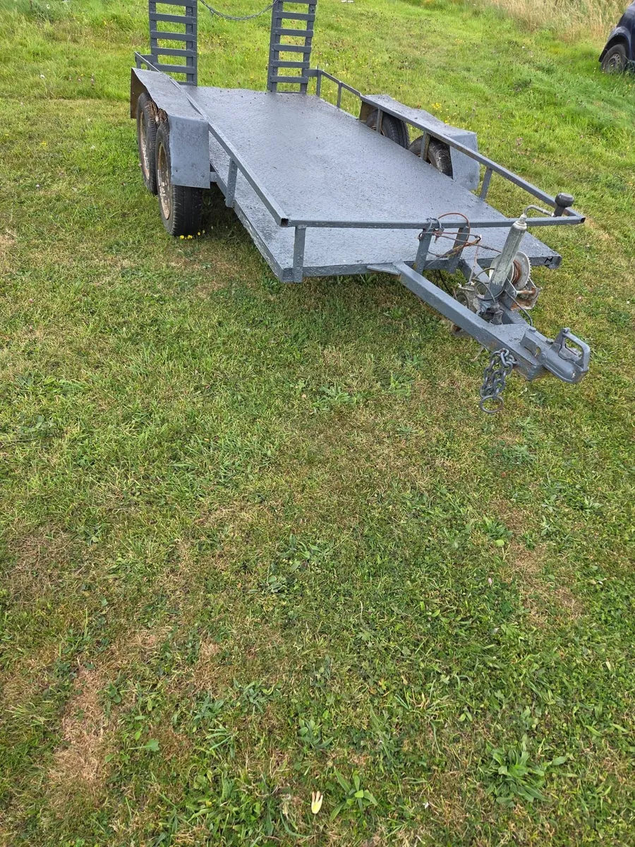 For sale ride on mower trailer - Image 4