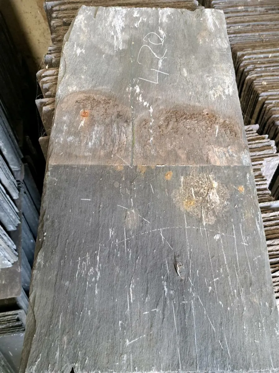 420qty 24x12 Reclaimed Natural Roofing Slates. - Image 3