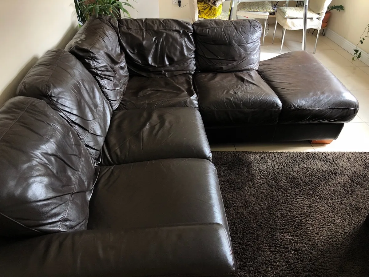 FREE Leather Sofa Corner Group - Image 2